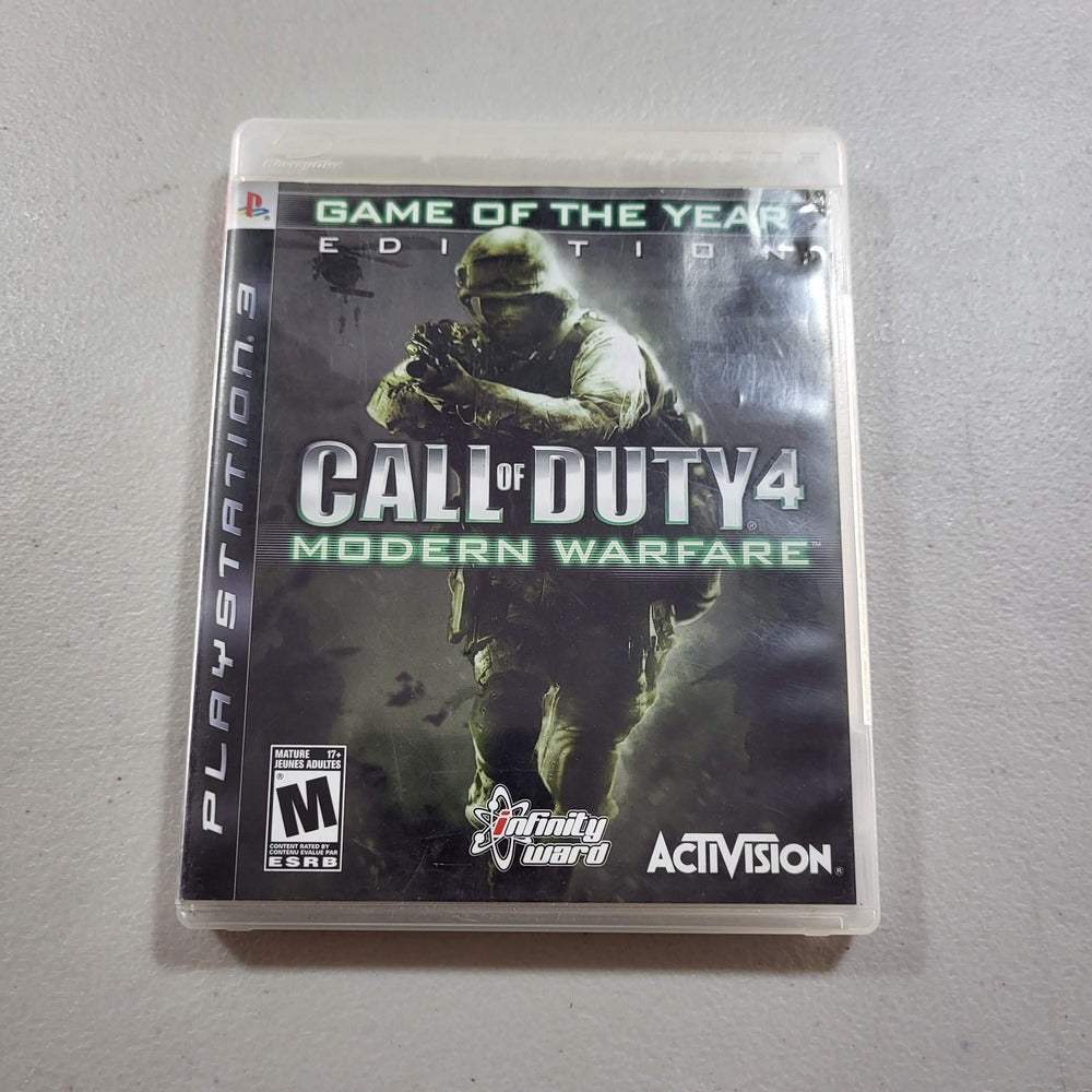 Call Of Duty 4 Modern Warfare [Game Of The Year] Playstation 3 (Cib) -- Jeux Video Hobby 