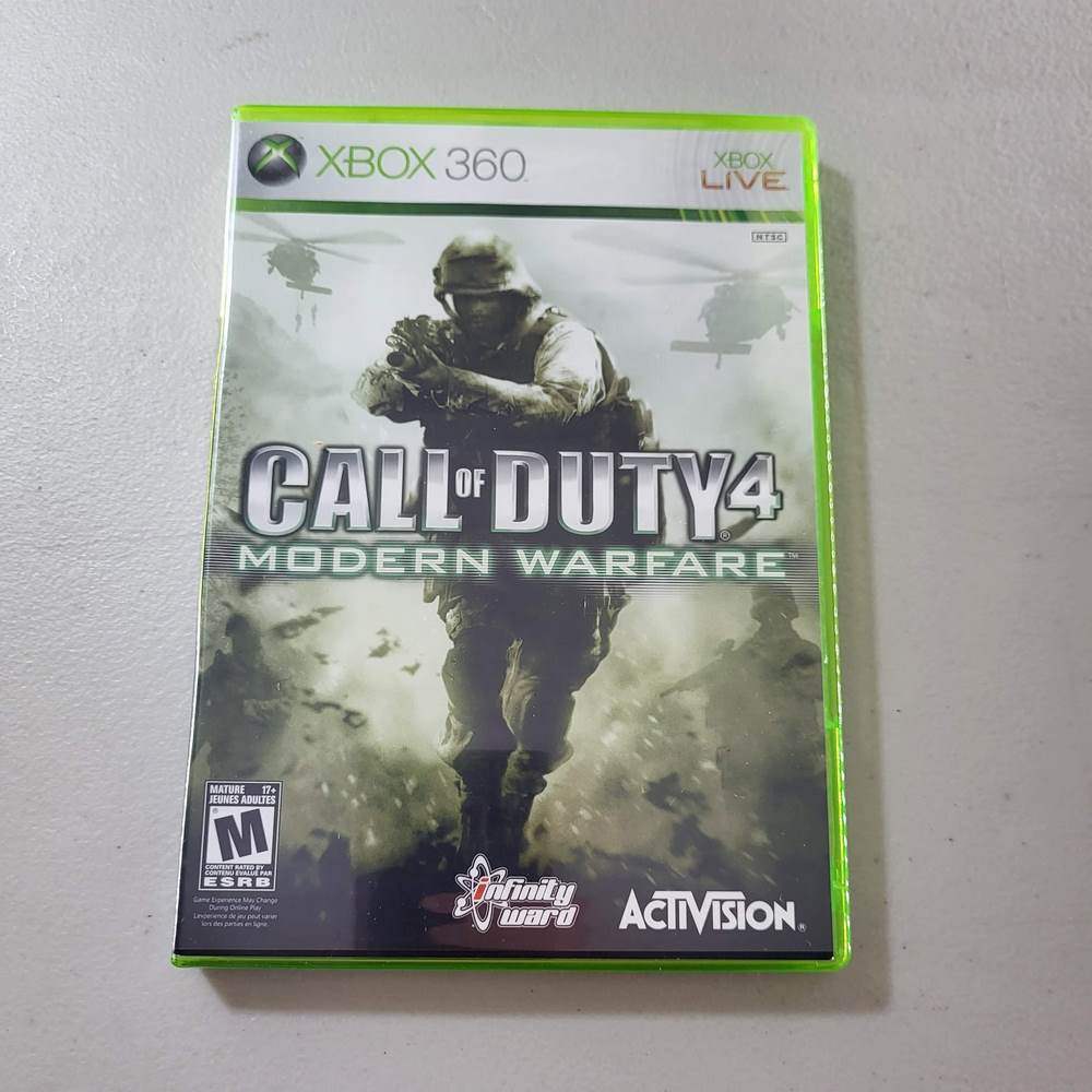 Call Of Duty 4 Modern Warfare Xbox 360 (Cib) -- Jeux Video Hobby 