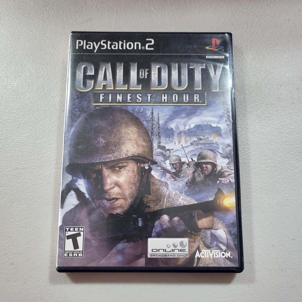 Call Of Duty Finest Hour Playstation 2 (Cb) -- Jeux Video Hobby 