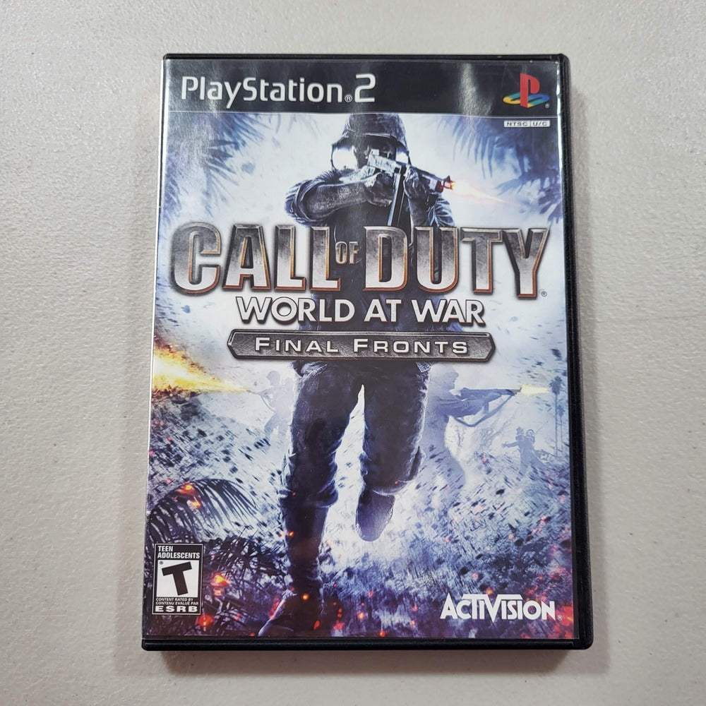 Call Of Duty World At War Final Fronts Playstation 2 (Cib) -- Jeux Video Hobby 