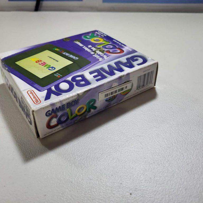 Console Game Boy Color Grape GameBoy Color (Cib) (Box Condition-) -- Jeux Video Hobby 