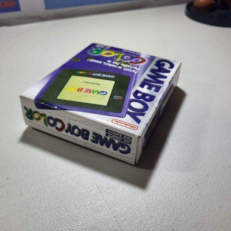 Console Game Boy Color Grape GameBoy Color (Cib) (Box Condition-) -- Jeux Video Hobby 