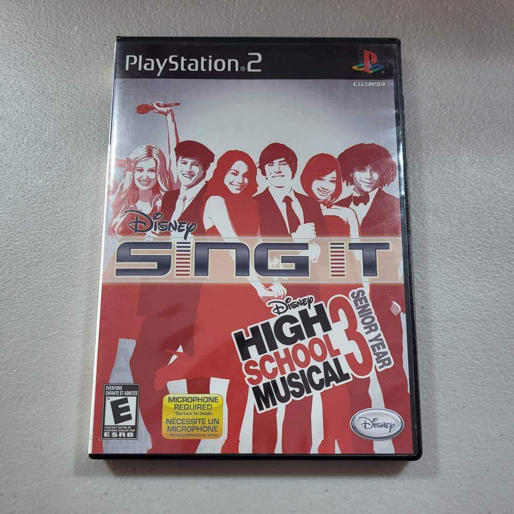 Disney Sing It High School Musical 3 Playstation 2 (Cib) -- Jeux Video Hobby 