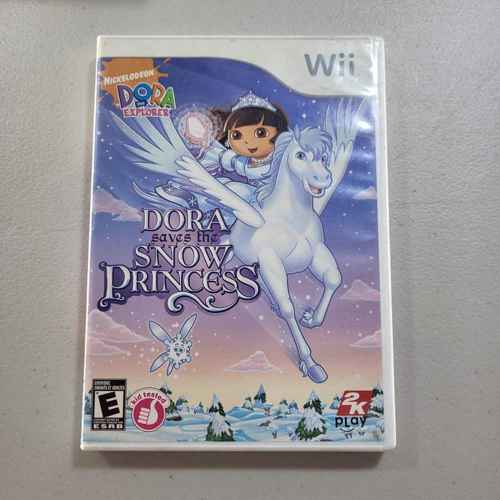 Dora The Explorer Dora Saves The Snow Princess Wii (Cib) -- Jeux Video Hobby 