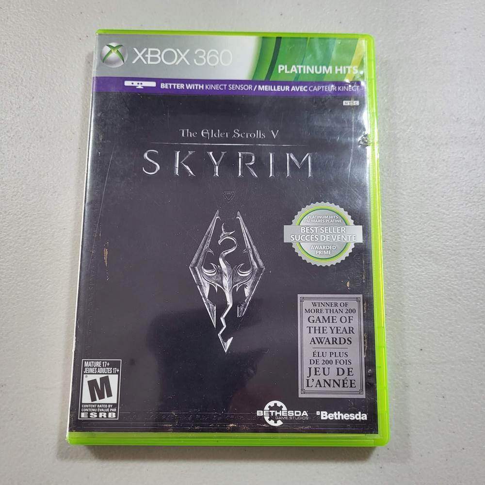 Elder Scrolls V: Skyrim [Platinum Hits] Xbox 360 (Cib) Kinect -- Jeux Video Hobby 