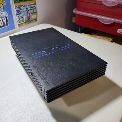 Fat Console Black System PS2 Playstation 2 (Cb) -- Jeux Video Hobby 