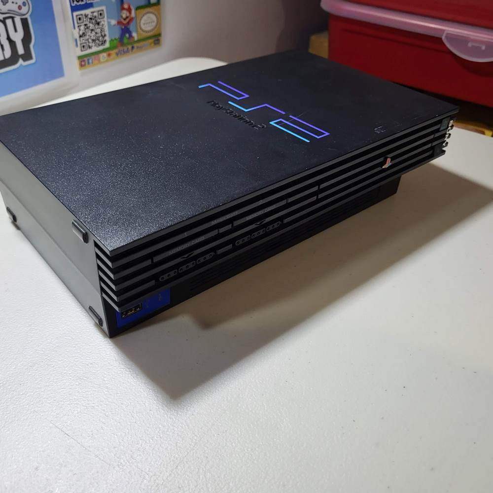 Fat Console Black System PS2 Playstation 2 (Cb) -- Jeux Video Hobby 