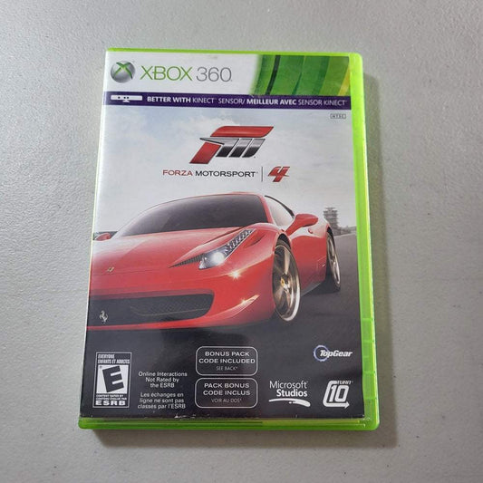 Forza Motorsport 4 Xbox 360 (Cib) -- Jeux Video Hobby 