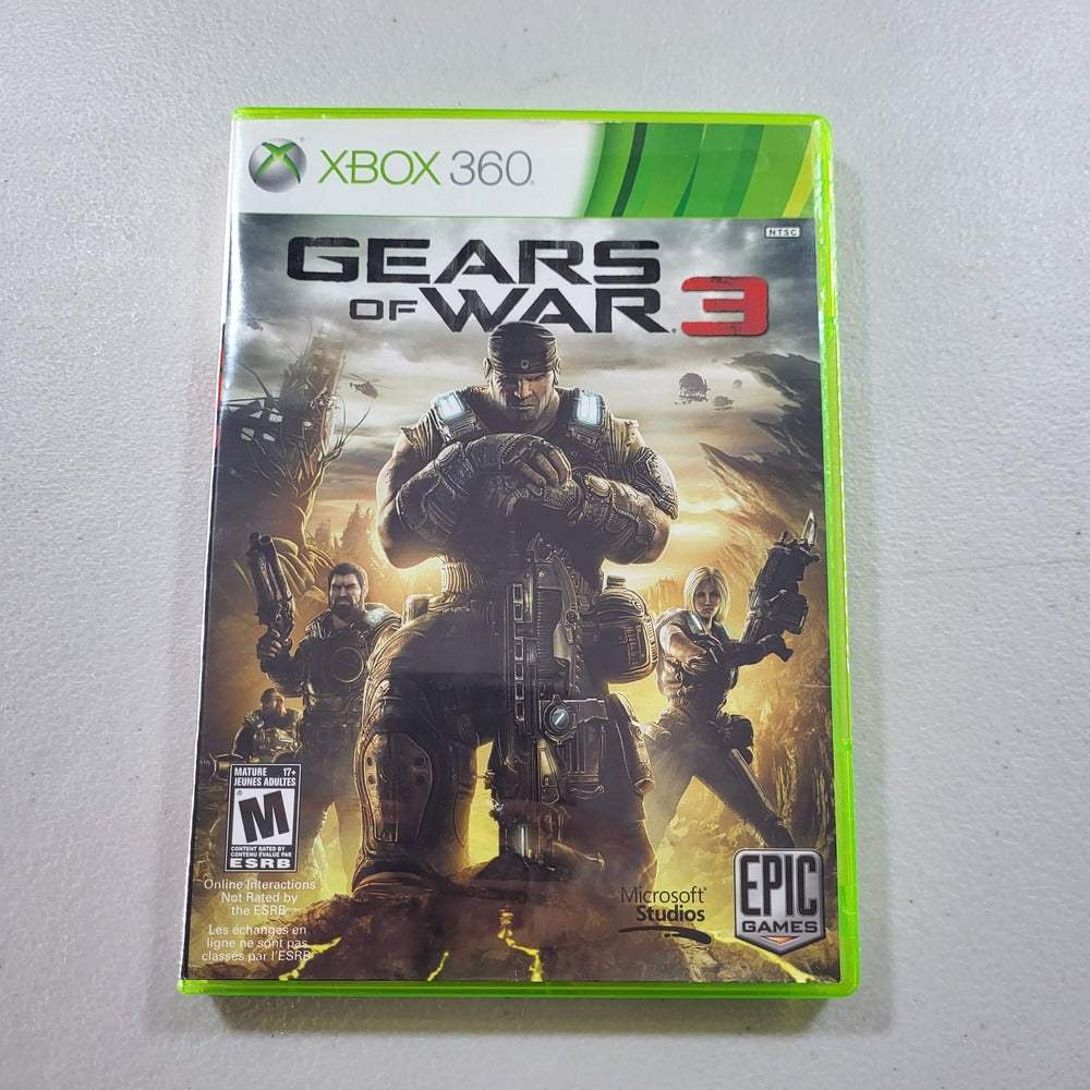 Gears Of War 3 Xbox 360 (Cb) -- Jeux Video Hobby 