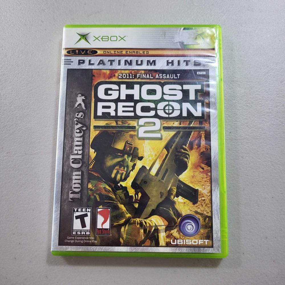 Ghost Recon 2 Xbox [Platinum Hits] (Cib) -- Jeux Video Hobby 