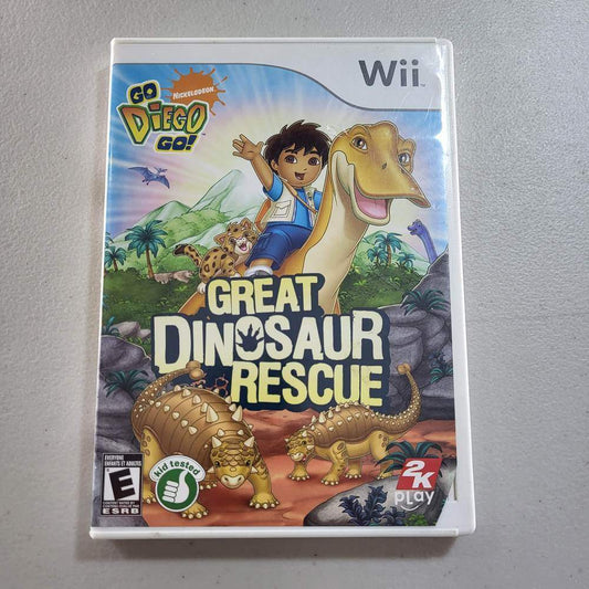 Go, Diego, Go: Great Dinosaur Rescue Wii (Cib) -- Jeux Video Hobby 