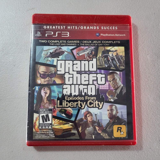 Grand Theft Auto: Episodes From Liberty City [Greatest Hits] Playstation 3 (Cb) -- Jeux Video Hobby 