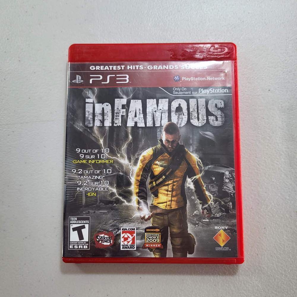 Infamous Playstation 3 [Greatest Hits] (Cib) -- Jeux Video Hobby 