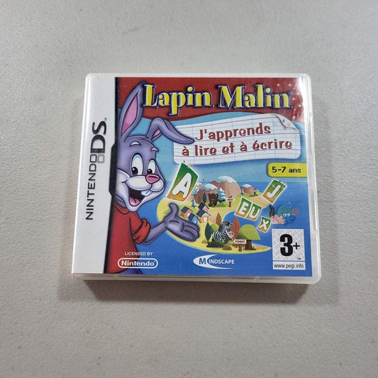 Lapin Malin:J'apprends à lire Nintendo ds (Cib) -- Jeux Video Hobby 