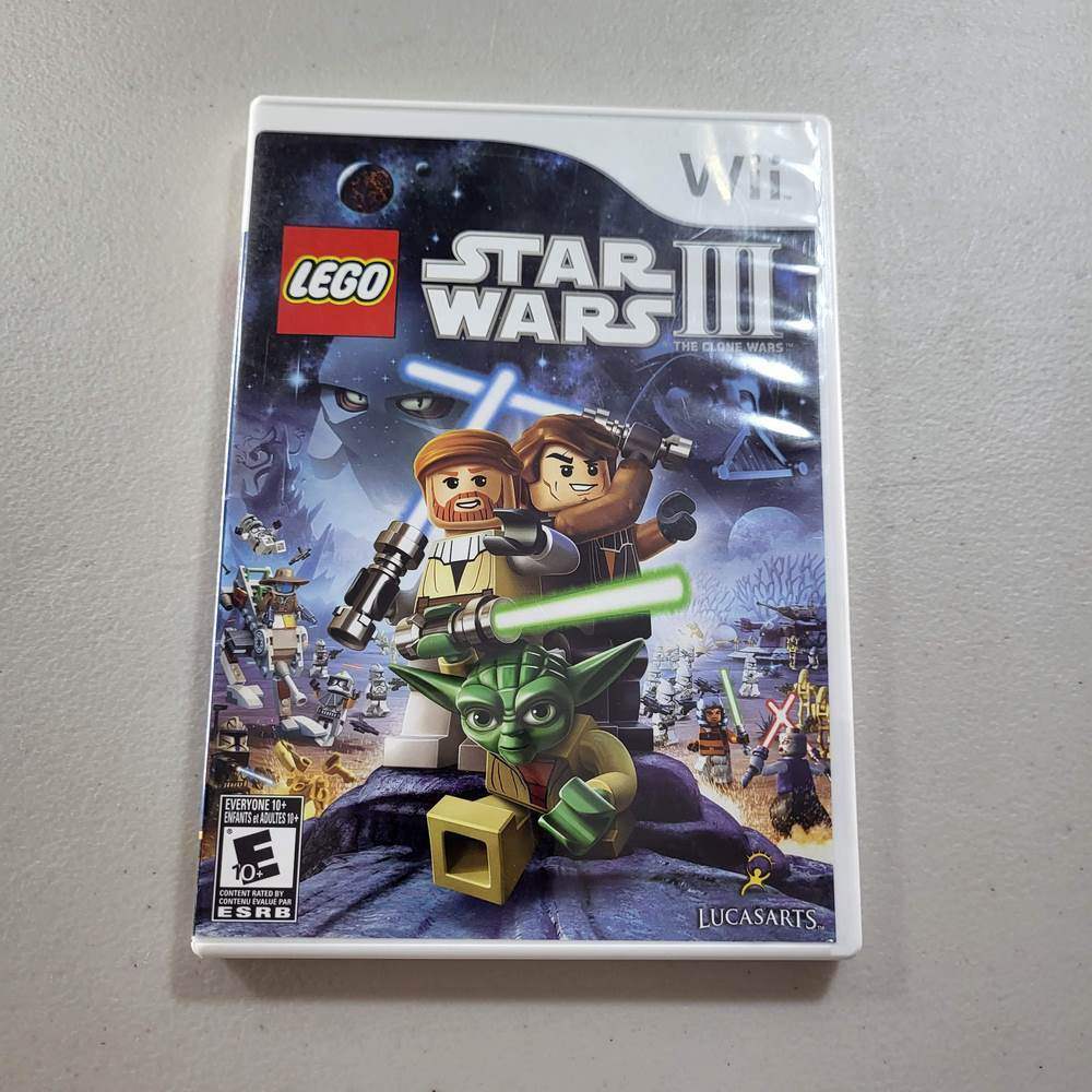 LEGO Star Wars III: The Clone Wars Wii (Cib) -- Jeux Video Hobby 