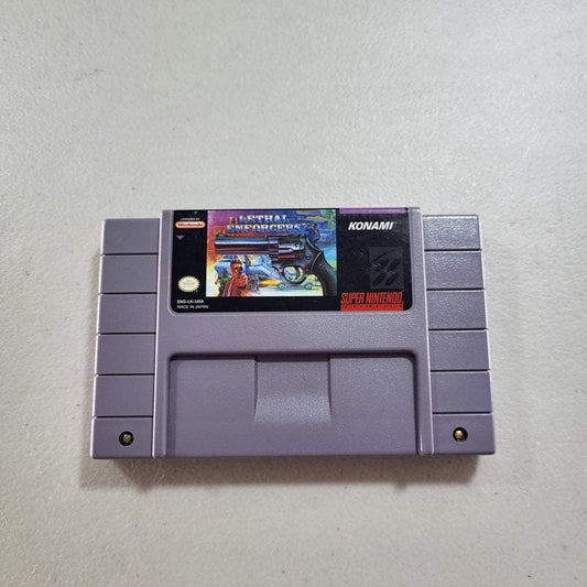 Lethal Enforcers Super Nintendo (Loose) -- Jeux Video Hobby 