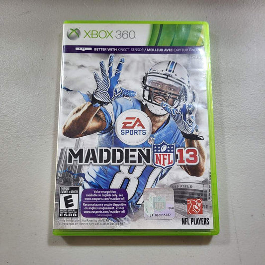 Madden NFL 13 Xbox 360 (Cib) -- Jeux Video Hobby 