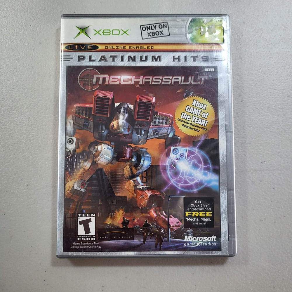 MechAssault [Platinum Hits] Xbox (Cib) -- Jeux Video Hobby 