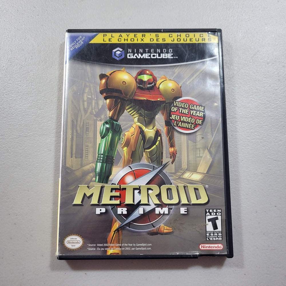 Metroid Prime [Player's Choice] Gamecube (Cb) -- Jeux Video Hobby 