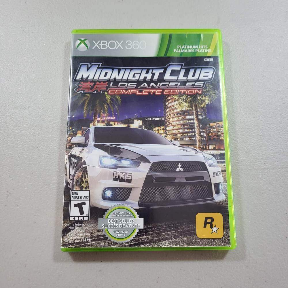 Midnight Club Los Angeles [Complete Edition] Xbox 360 (Cb)(Condition-) -- Jeux Video Hobby 