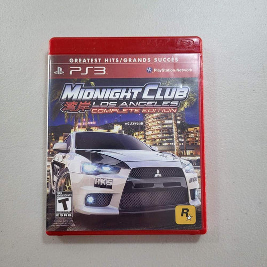 Midnight Club Los Angeles (Greatest Hits Complete Edition) Playstation 3 (Cb) -- Jeux Video Hobby 