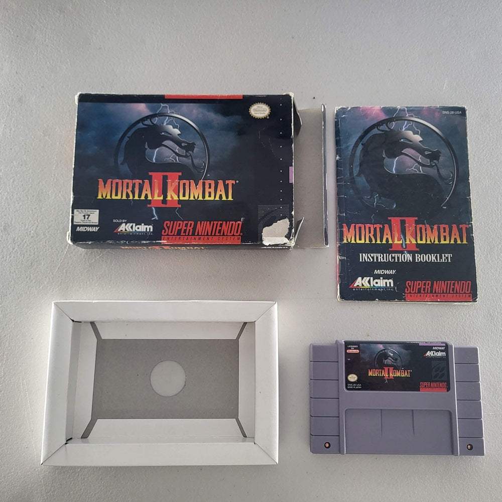 Mortal Kombat II for Sega Game Gear Complete in Box high quality CIB