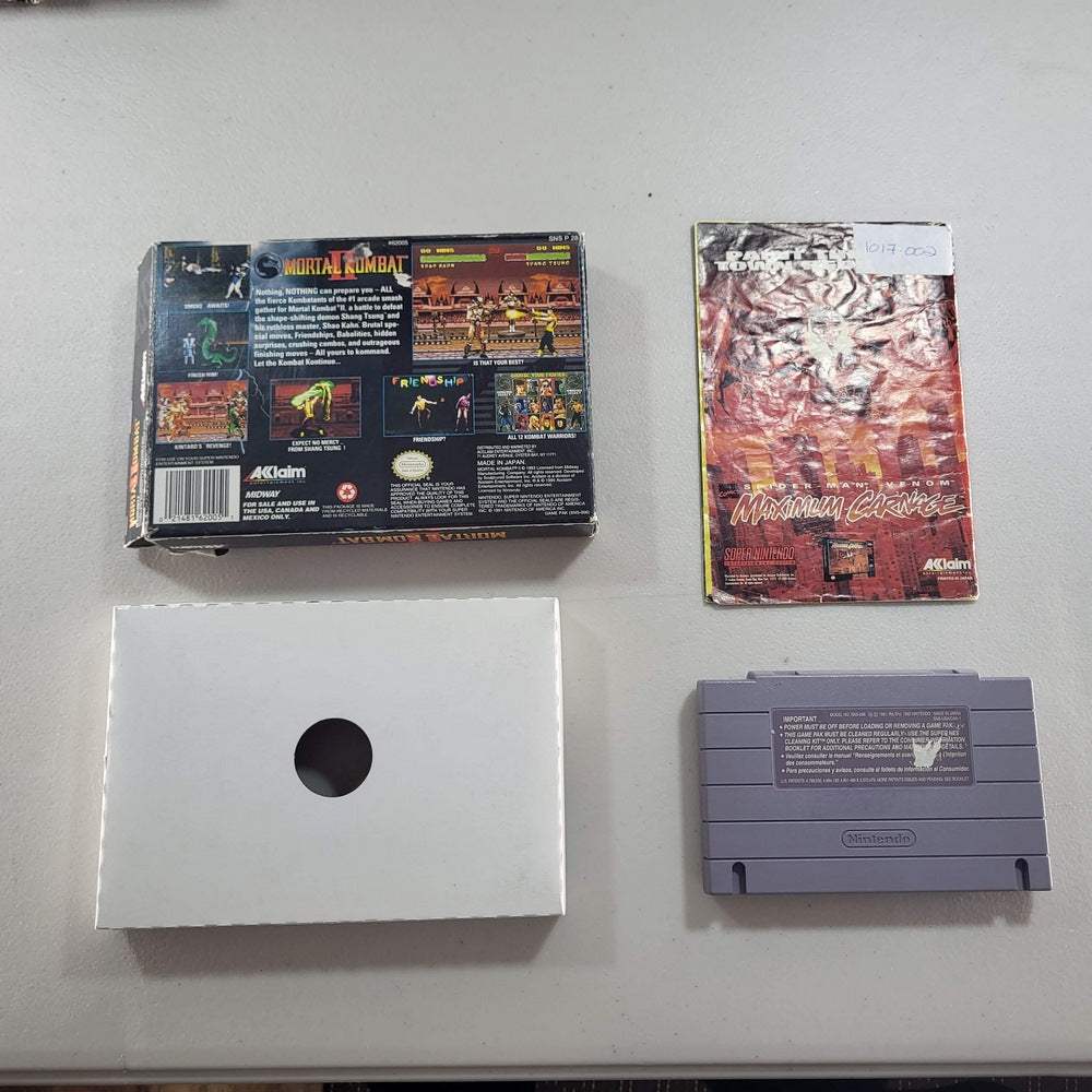 Mortal Kombat II Super Nintendo (Cib) -- Jeux Video Hobby 