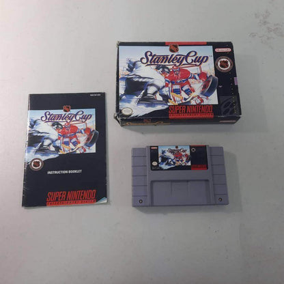 NHL Stanley Cup Super Nintendo (Cib) -- Jeux Video Hobby 