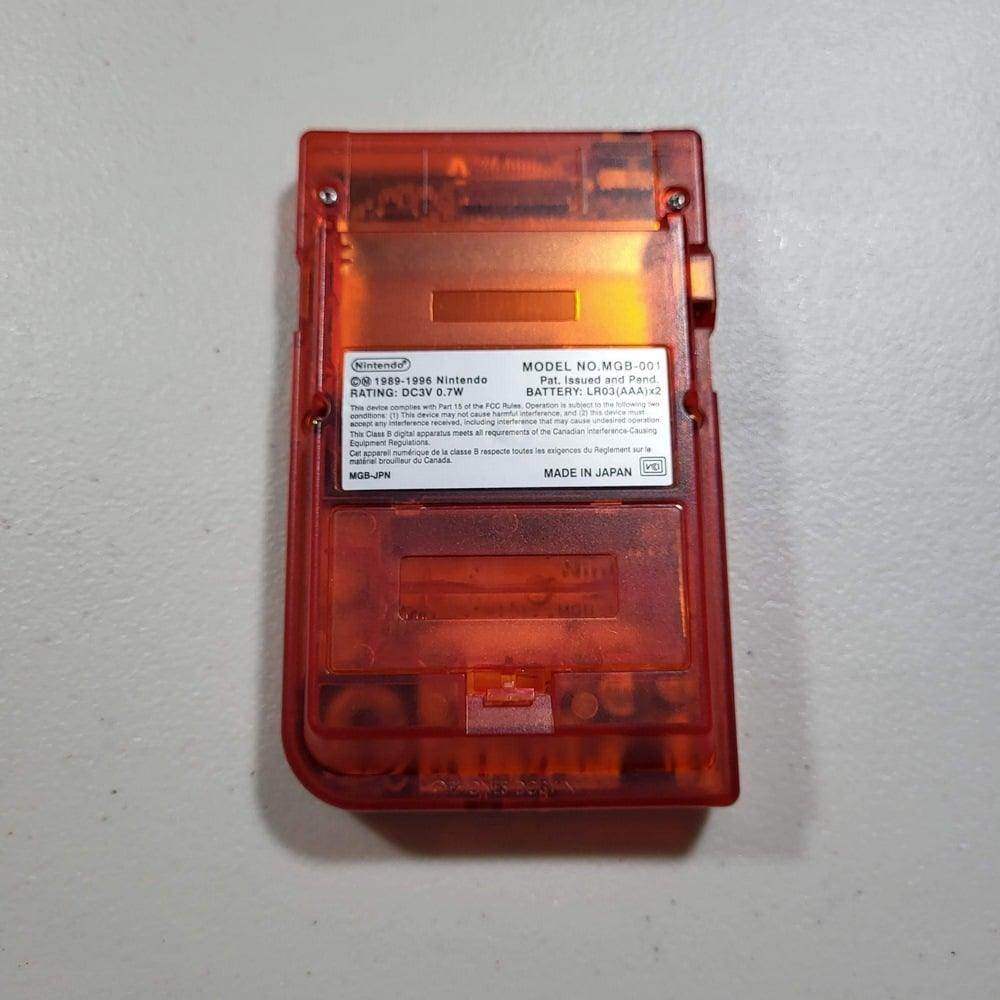 Orange Clear Pocket GameBoy Nintendo (3rd Party Shell) -- Jeux Video Hobby 