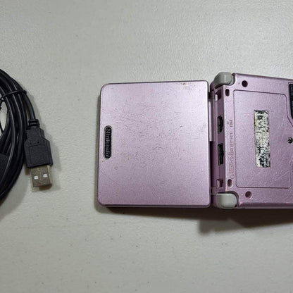 Pearl Pink Gameboy Advance SP [AGS-001] XU1908567608 -- Jeux Video Hobby 