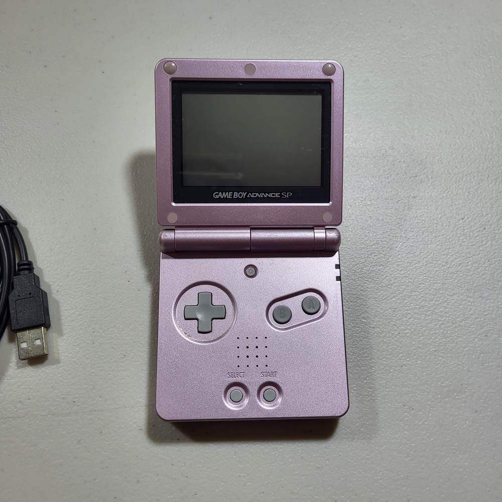 Pearl Pink Gameboy Advance SP [AGS-001] XU1908567608 -- Jeux Video Hobby 