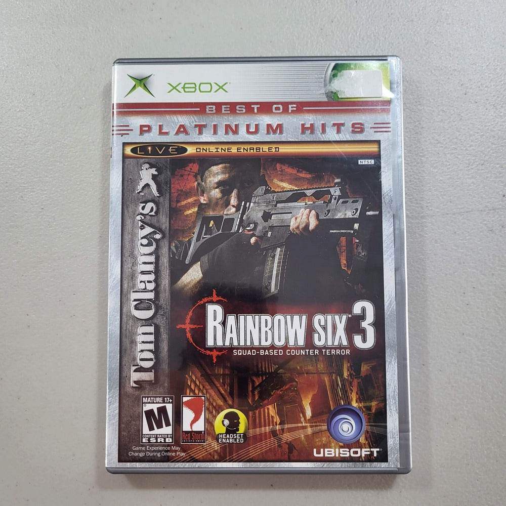 Rainbow Six 3 Xbox Platinum HIts (Cib) -- Jeux Video Hobby 