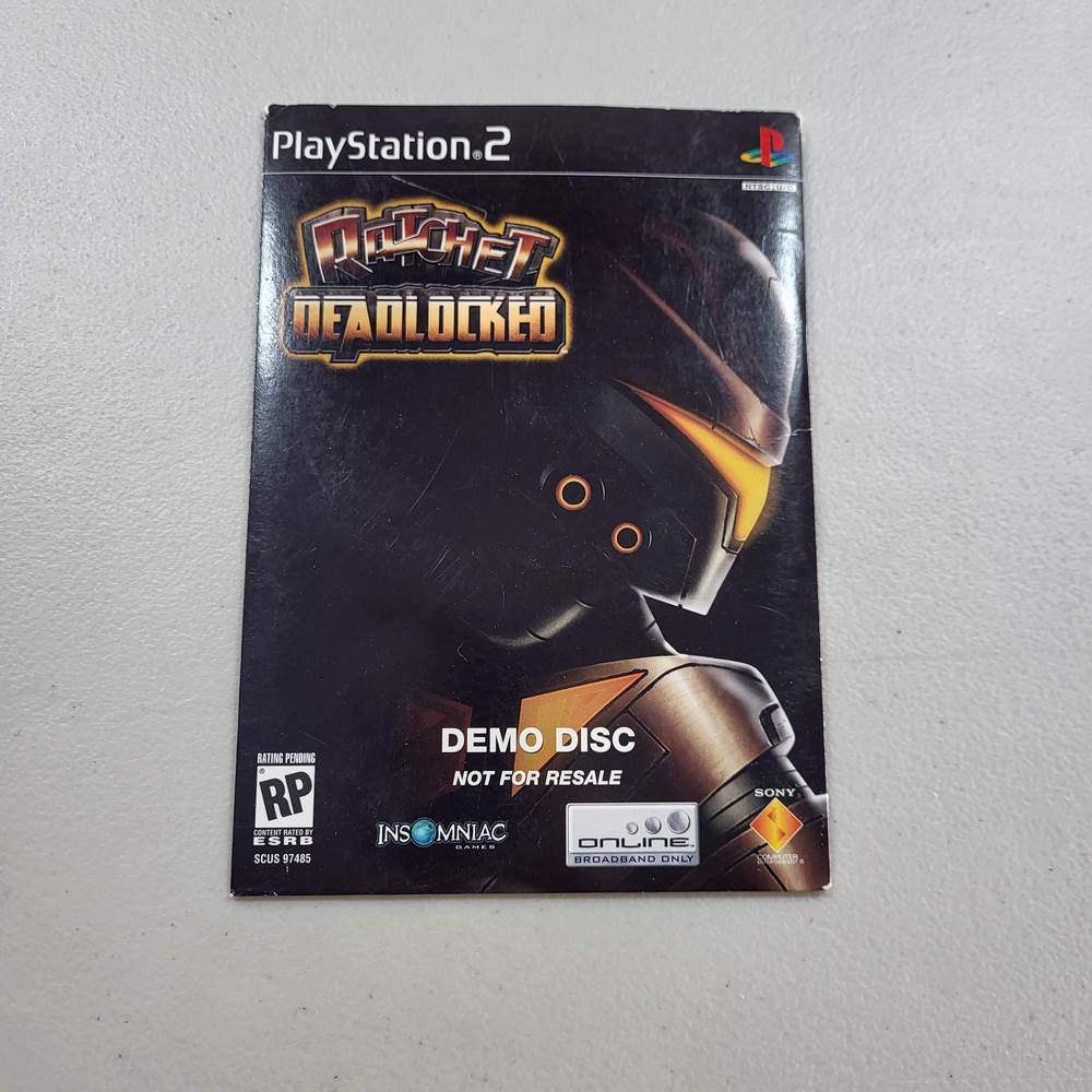 Ratchet Deadlocked [Demo Disc] Playstation 2 (Cb) -- Jeux Video Hobby 