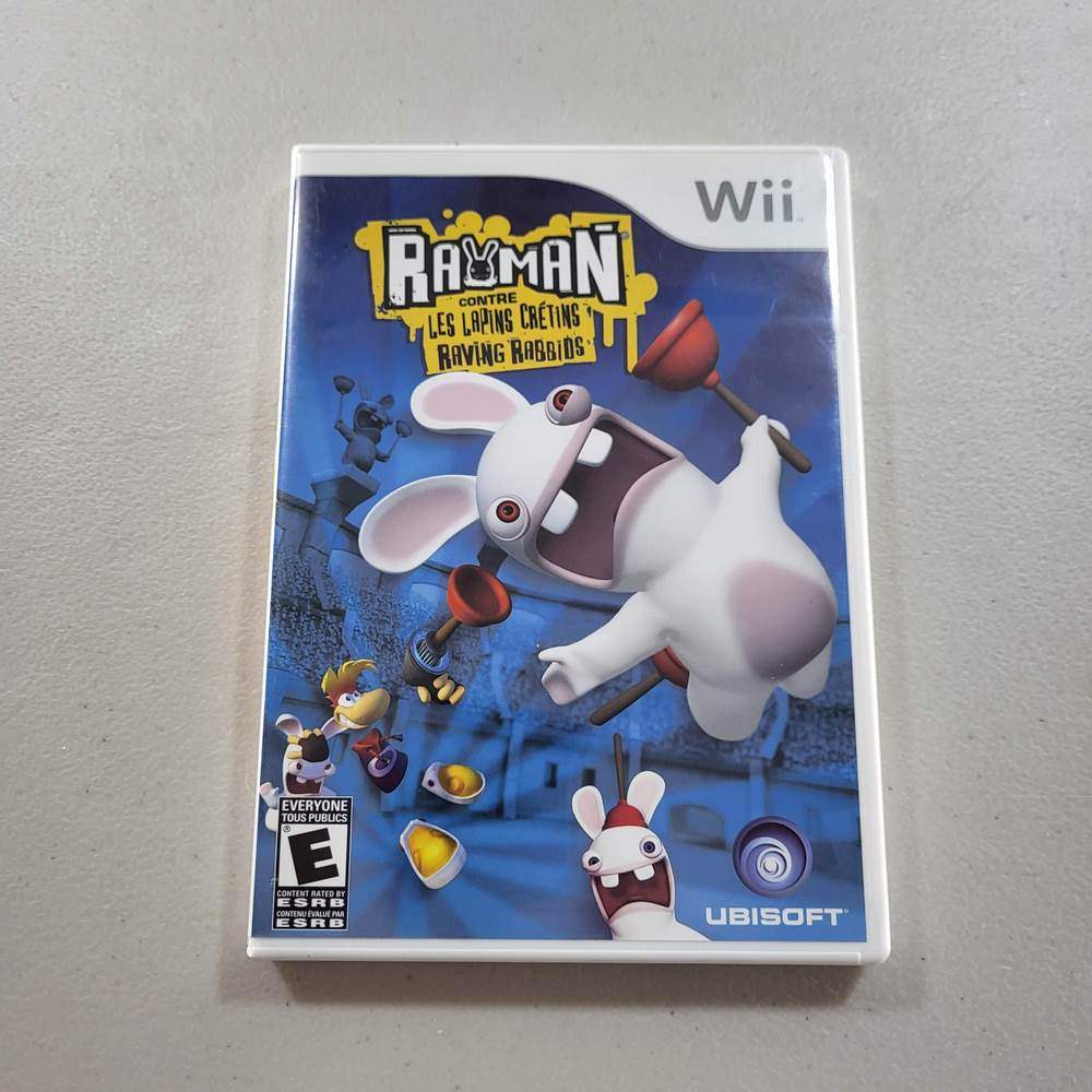 Rayman Raving Rabbids Wii (Cib) -- Jeux Video Hobby 