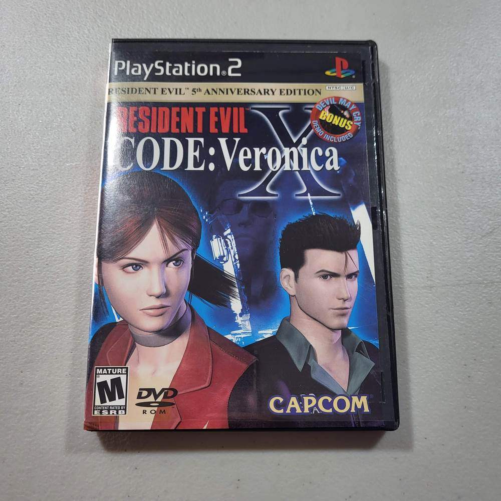 Resident Evil Code Veronica X Playstation 2 (Cb)(Condition-) -- Jeux Video Hobby 