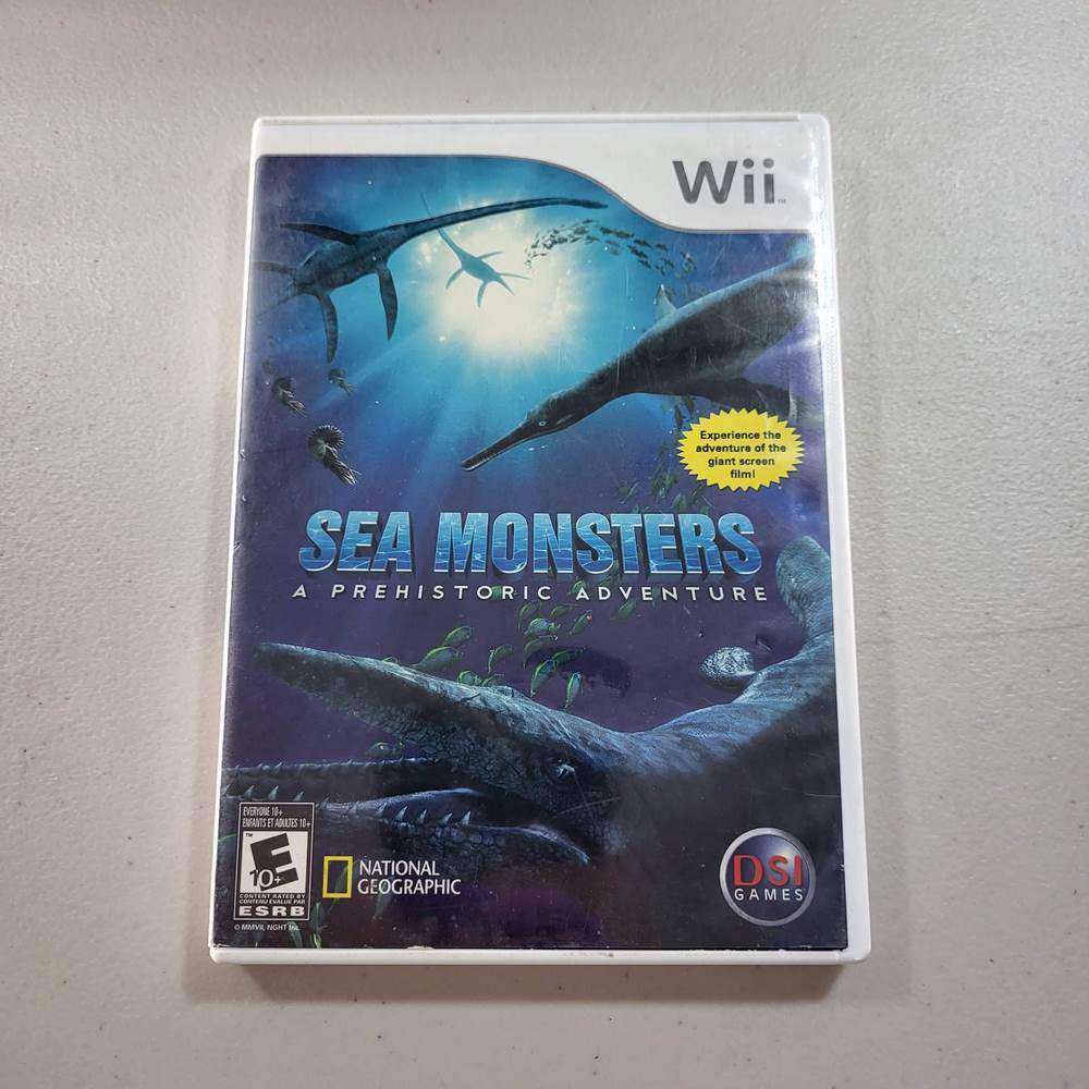 Sea Monsters Prehistoric Adventure Wii (Cib) -- Jeux Video Hobby 