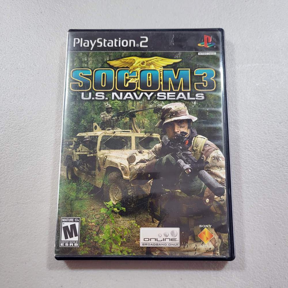 SOCOM 3 US Navy Seals Playstation 2 (Cib) -- Jeux Video Hobby 