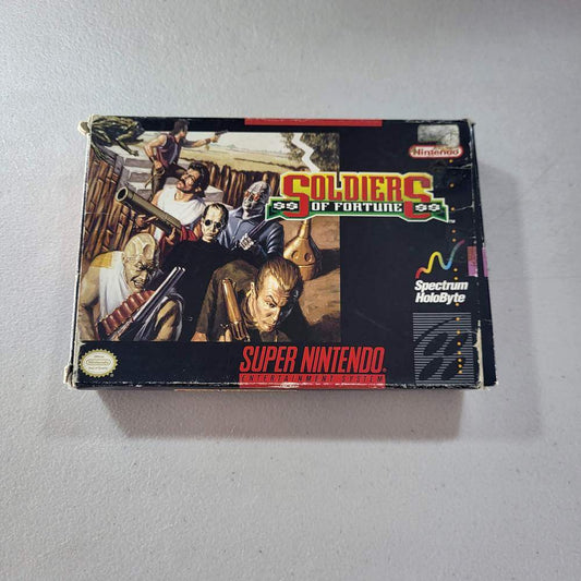 Soldiers Of Fortune Super Nintendo (Cb) (Condition-) -- Jeux Video Hobby 