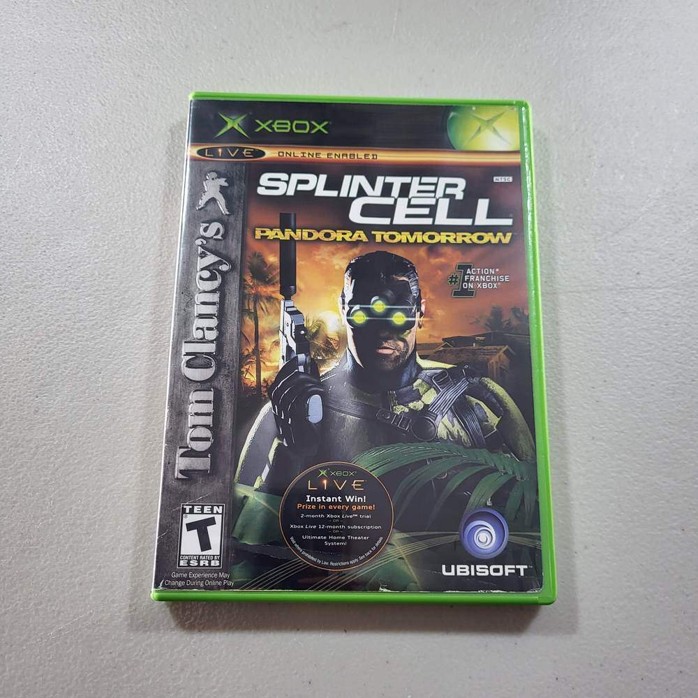 Splinter Cell Pandora Tomorrow Xbox (Cb) -- Jeux Video Hobby 