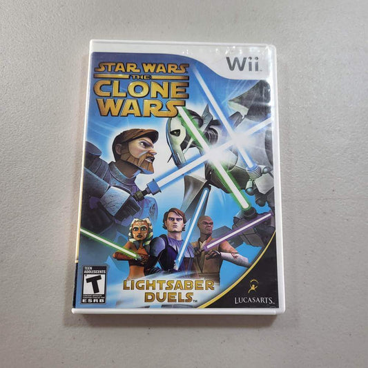 Star Wars Clone Wars Lightsaber Duels Wii (Cib) -- Jeux Video Hobby 