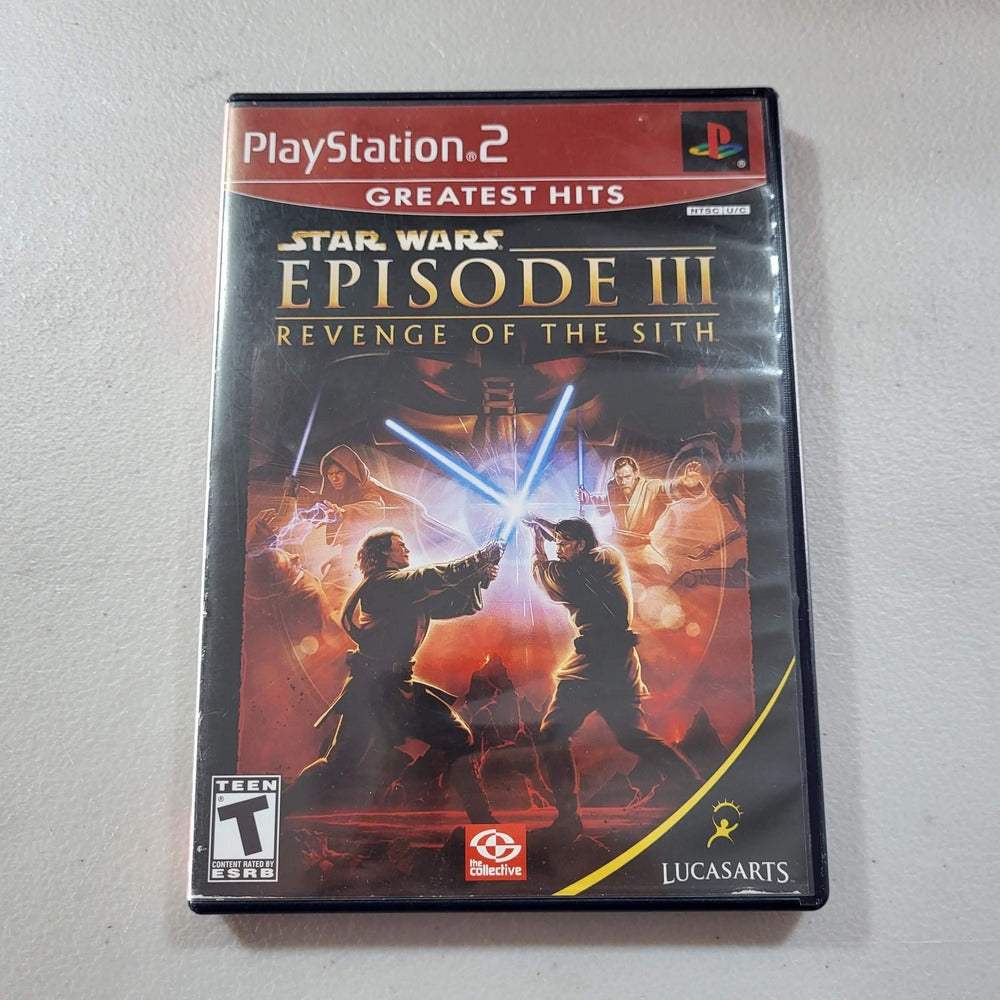 Star Wars Episode III Revenge Of The Sith [Greatest Hits] Playstation 2 (Cib) -- Jeux Video Hobby 