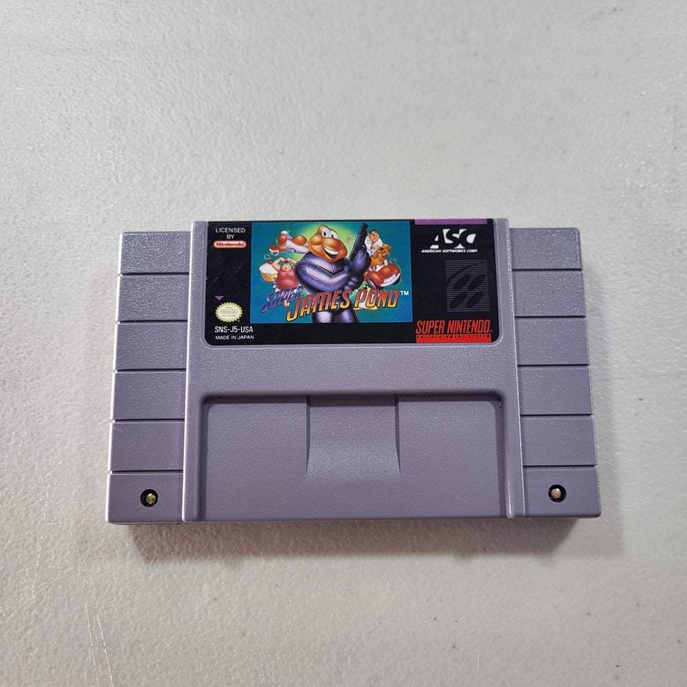 Super James Pond Super Nintendo (Loose) -- Jeux Video Hobby 