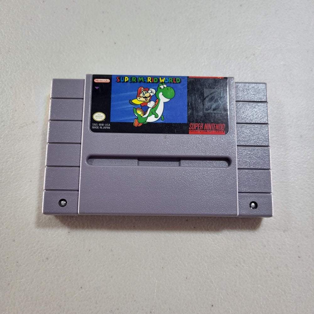 Super Mario World Super Nintendo (Loose) -- Jeux Video Hobby 