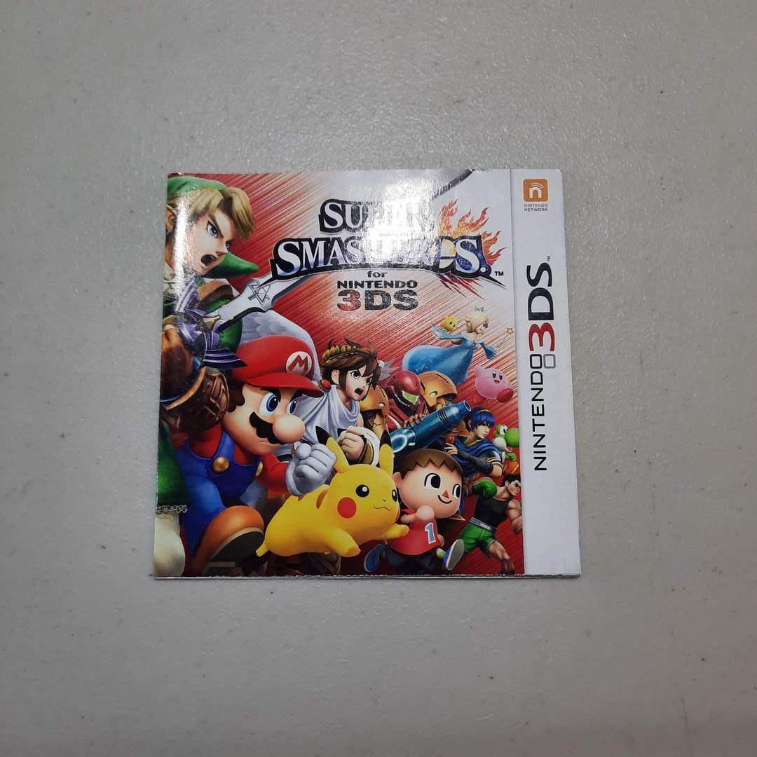 Super Smash Bros For Nintendo 3DS Nintendo 3DS (Instruction) *Anglais/English -- Jeux Video Hobby 