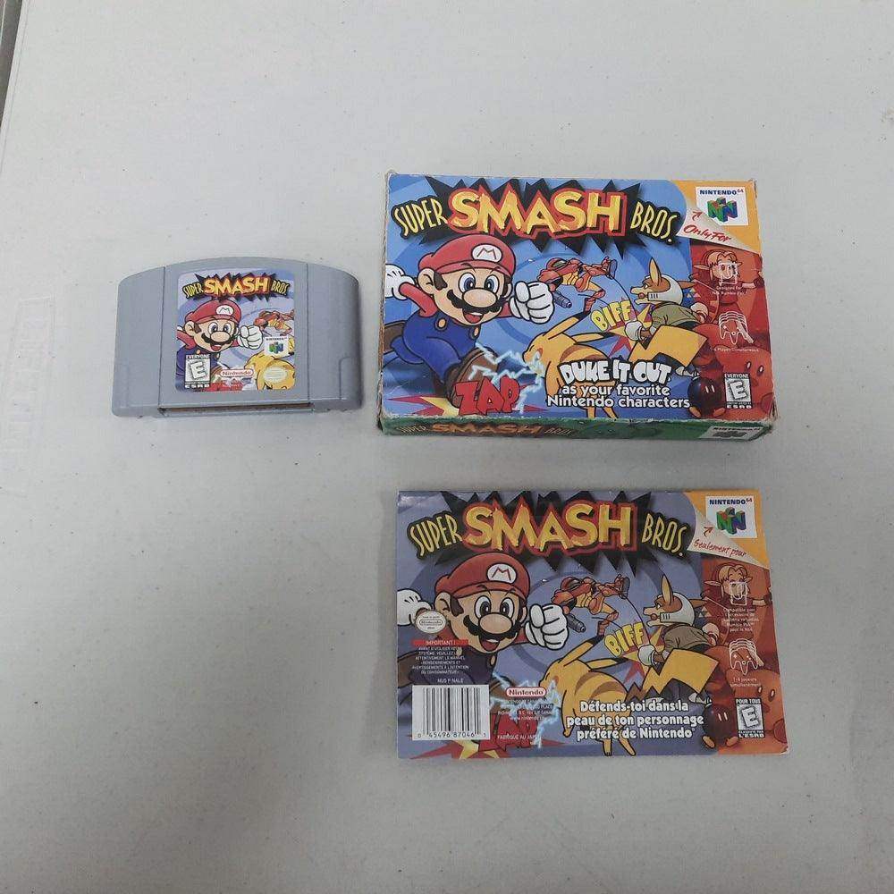 Super Smash Bros. Nintendo 64 (Cib) -- Jeux Video Hobby 