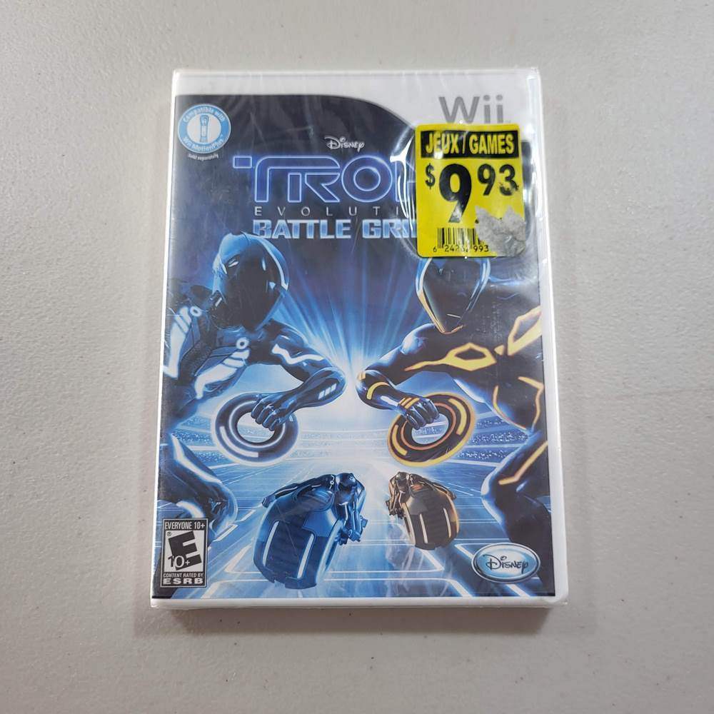 Tron Evolution: Battle Grids Wii (Seal) -- Jeux Video Hobby 