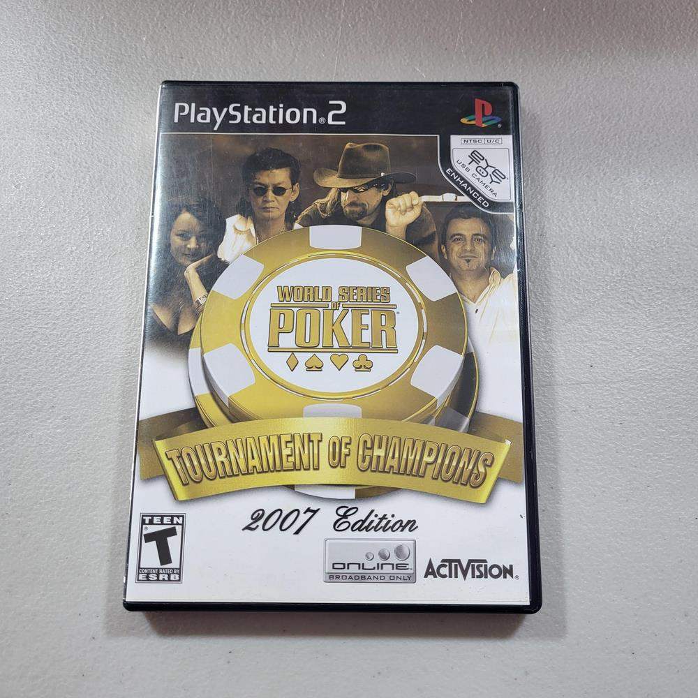 World Series Of Poker Tournament Of Champions 2007 Playstation 2 (Cib) -- Jeux Video Hobby 