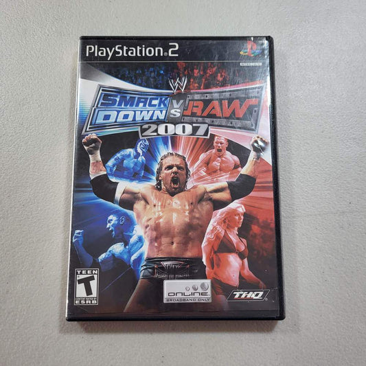 WWE Smackdown Vs. Raw 2007 Playstation 2 (Cib) -- Jeux Video Hobby 