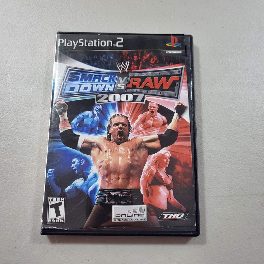 WWE Smackdown Vs. Raw 2007 Playstation 2 (Cib) -- Jeux Video Hobby 