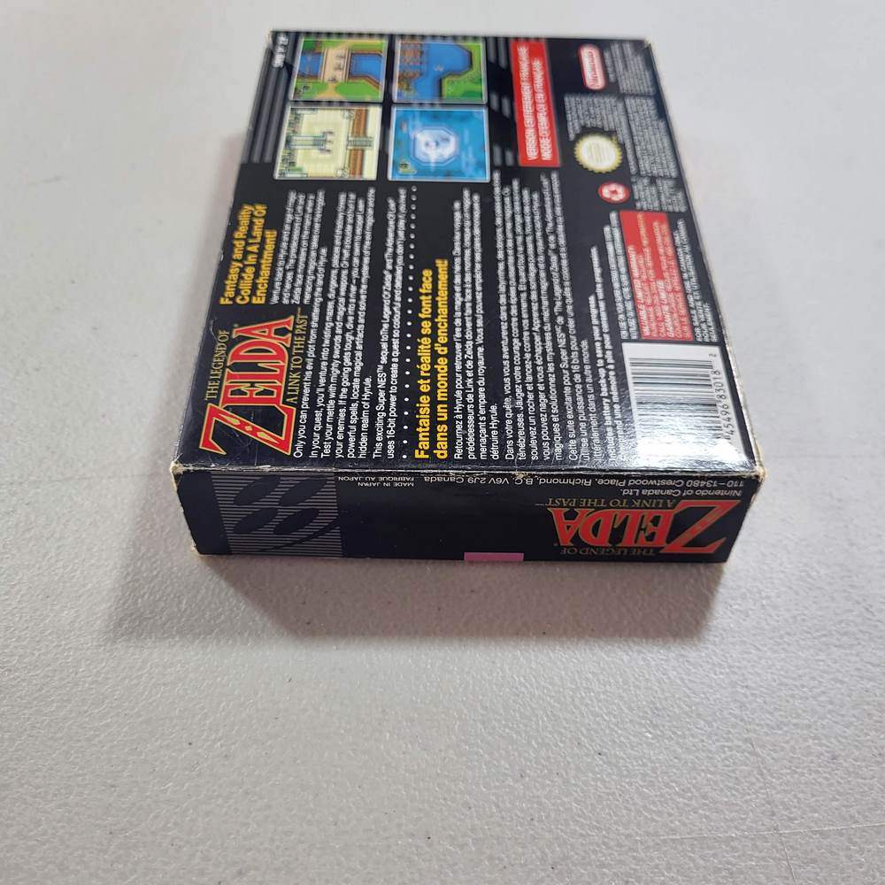 Zelda Link To The Past Super Nintendo (Cib) French/Francais -- Jeux Video Hobby 